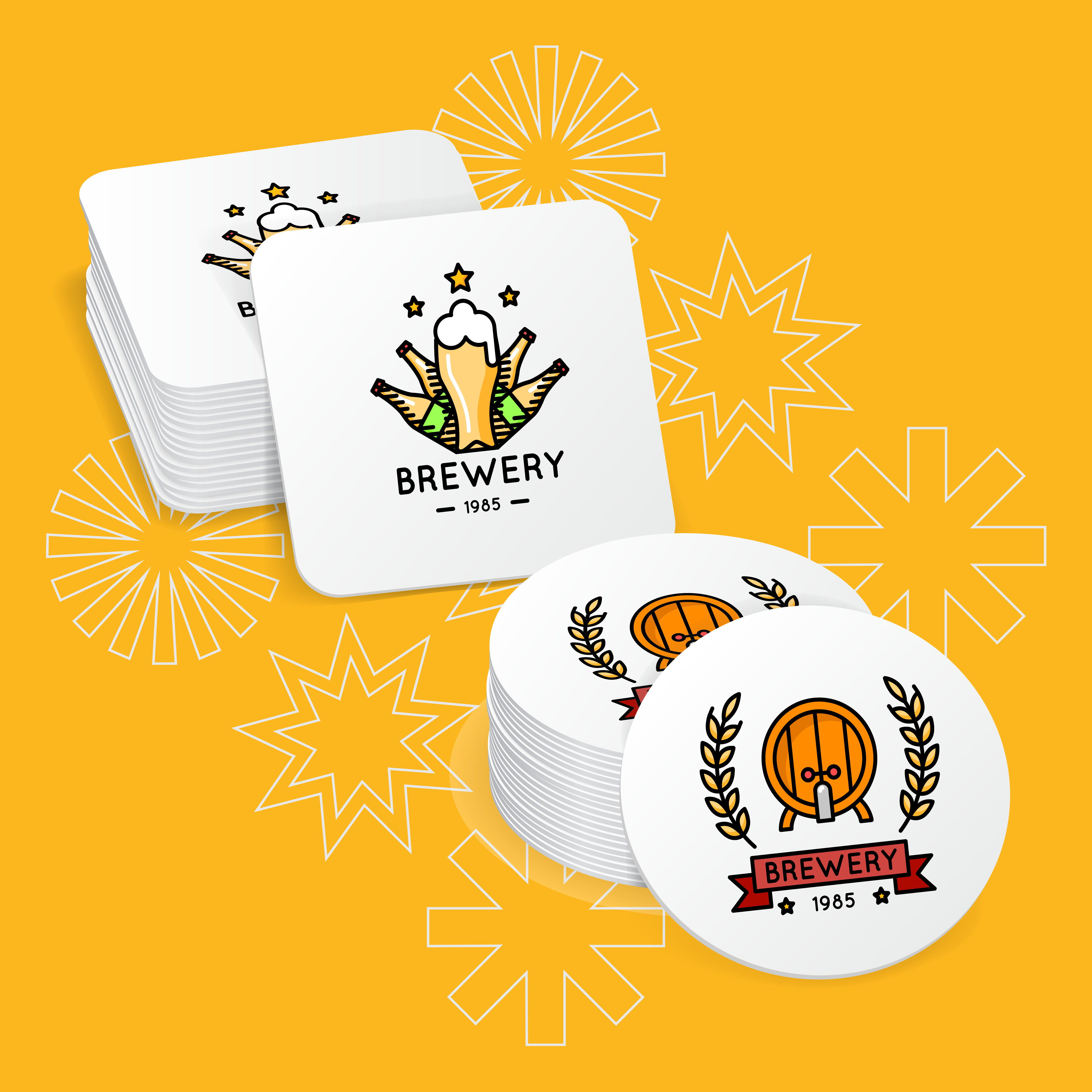 promocion posavasos 9 x 9 cm